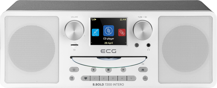 Интернет/DAB+/FM-радио с компакт-диском ECG B.BOLD 7200 Intero White - изображение 12