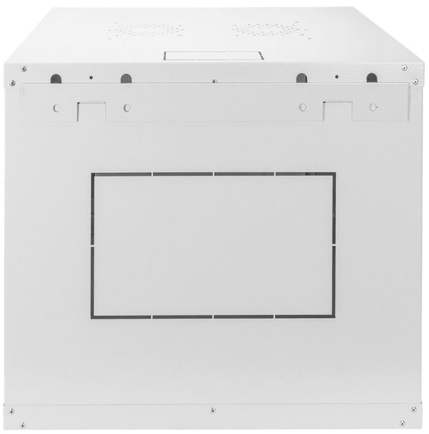 Серверна підвісна шафа DIGITUS Dynamic Basic Series 19" 9U 600x600 Grey (DN-19 09U-6/6-EC) - зображення 4