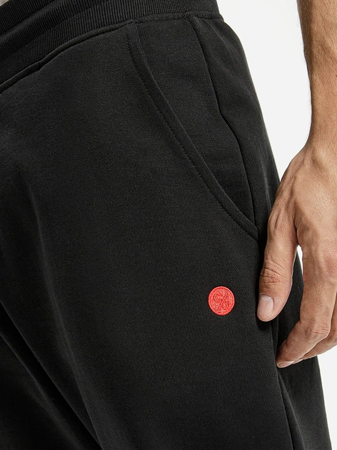 Спортивні штани чоловічі Cross Jeans 49069-020 L Чорні (8697319663068) - зображення 4