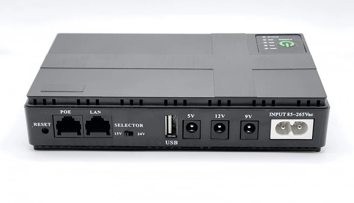 Джерело безперебійного живлення роутера - модему UPS DC1018P 10400mAh 18W - Фото 2 Джерело безперебійного живлення роутера - модему UPS DC1018P 10400mAh 18W - зображення 2