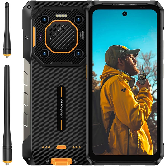Смартфон Ulefone Armor 26 Ultra 12/512Gb NFC 6.78" 15600мАч черный - Фото 2 Смартфон Ulefone Armor 26 Ultra 12/512Gb NFC 6.78" 15600мАч черный - изображение 2