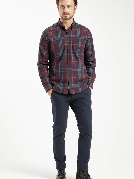 Штани чоловічі Cross Jeans E 120-046 30/30 Темно-сині (8697319200041) - зображення 3
