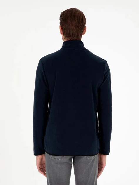 Толстовка на флисе, на молнии мужская Pierre Cardin G021SZ082-000-2096445 (lacivert) M Темно-синяя (8683858004134) - Фото 2 Толстовка на флисе, на молнии мужская Pierre Cardin G021SZ082-000-2096445 (lacivert) M Темно-синяя (8683858004134) - изображение 2