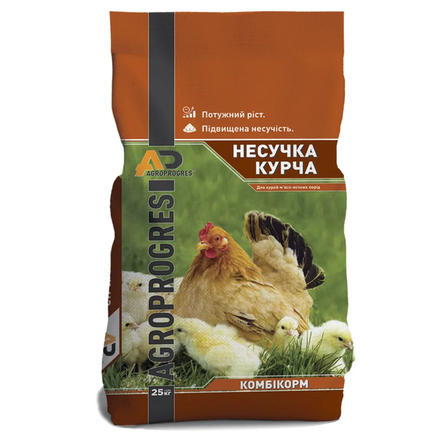 Комбикорм для цыплят мясо-яичных пород Agroprogres Старт 25 кг – фото ...