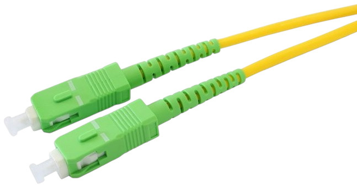 Optyczny kabel patch Ubiquiti UFiber SC/APC G.657.A1 simplex 1.2 m Yellow (UF-SM-PATCH-APC-APC) - obraz 1