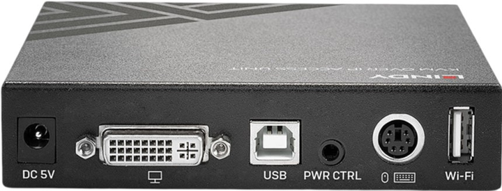 KVM-перемикач Lindy KVM over IP Access DVI-I, USB & PS/2 Black (4002888394161) - зображення 4