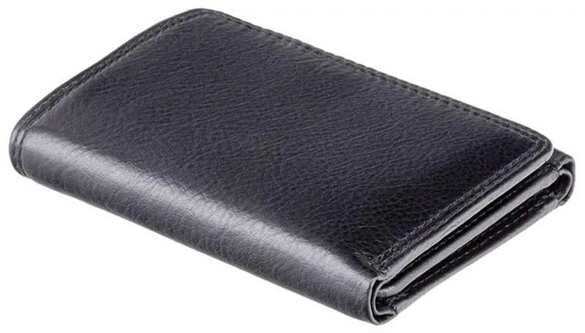 Чоловічий гаманець Visconti HT18 Compton Black з натуральної шкіри із RFID захистом 71352 - зображення 4