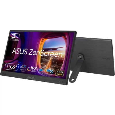 Монітор портативний Asus 15.6" ZenScreen MB166CR USB-C, IPS, Case (90LM07D3-B03170) (1721794) - Фото 9 Монітор портативний Asus 15.6" ZenScreen MB166CR USB-C, IPS, Case (90LM07D3-B03170) (1721794) - зображення 9