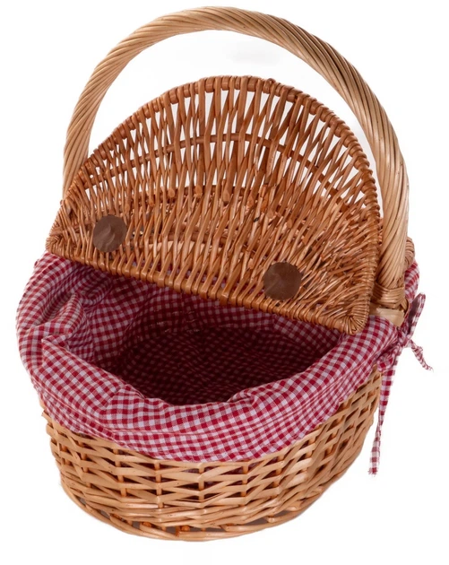 Кошик для пікніка плетений Boltze Home Denya 47 x 34 x 42 см (4066076330201) - зображення 4