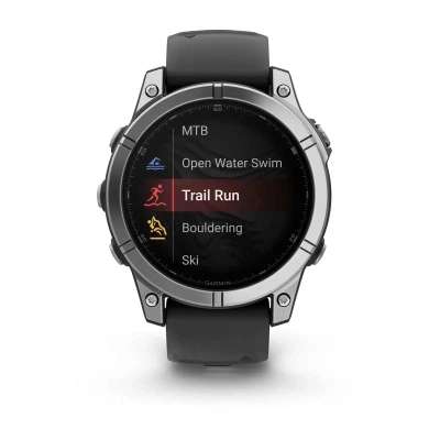 Смарт-часы Garmin fenix E, 47mm, Stainless Steel/Black, GPS (010-03025-00) - изображение 2