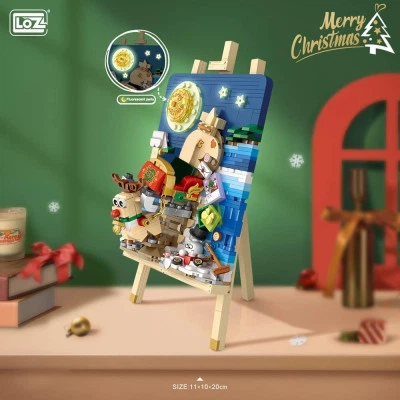 Конструктор LOZ mini Sleigh car без фігурок (1282) - зображення 3