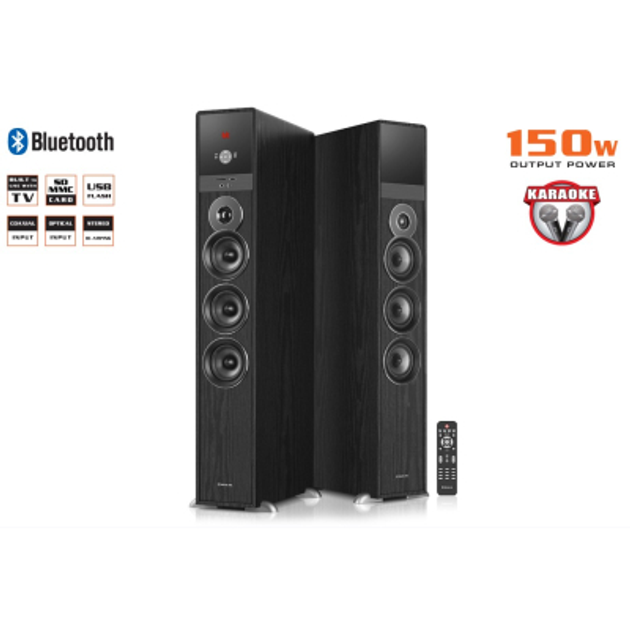 Акустическая система REAL-EL S-2070 Black - изображение 1