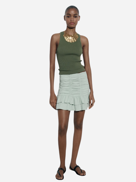 Юбка женская Zara 3116/575 S Мятная (03116575982027) 