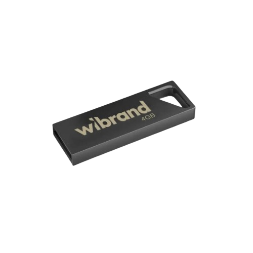 Флешка 4Гб USB 2.0 сірий Stingray Wibrand - Фото 1 Флешка 4Гб USB 2.0 сірий Stingray Wibrand - зображення 1