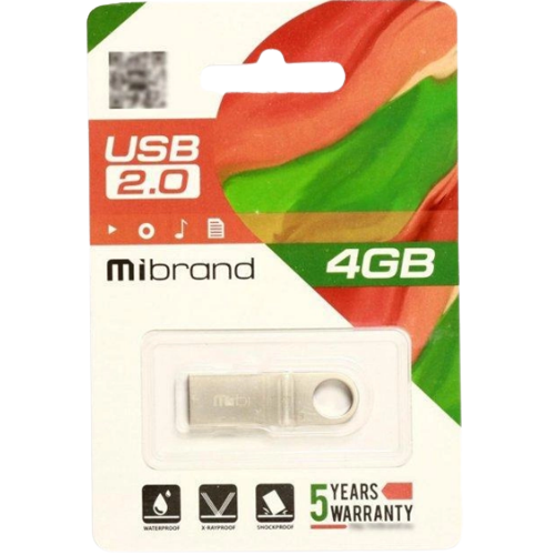 Флешка 4Гб USB 2.0 срібний Puma Mibrand - изображение 3
