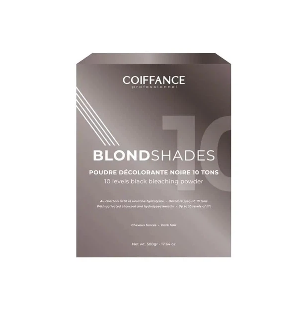Пудра CF Coiffance BLONDSHADES 10 р. BLACK BLEACHING POWDER 500 гр - Фото 1 Пудра CF Coiffance BLONDSHADES 10 р. BLACK BLEACHING POWDER 500 гр - изображение 1