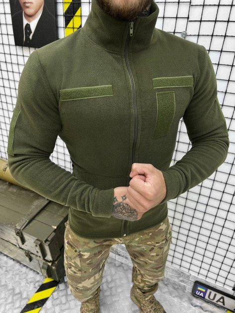 Тактична флісова кофта Polartec Tactical Fleece Olive XXL - зображення 1