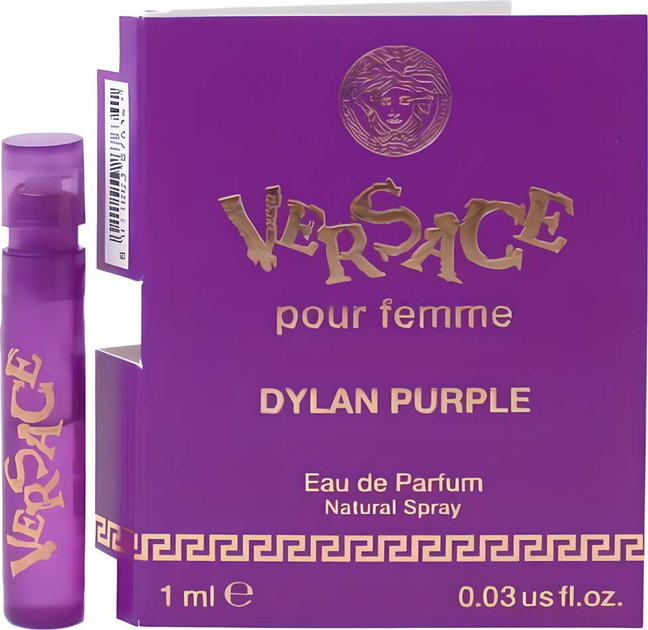 Акція на Пробник парфумована вода для жінок Versace Pour Femme Dylan Purple 1 мл від Rozetka