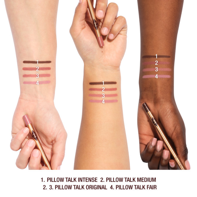 Олівець для губ Charlotte Tilbury Lip Cheat Pillow Talk міні 0,8 гр - зображення 4