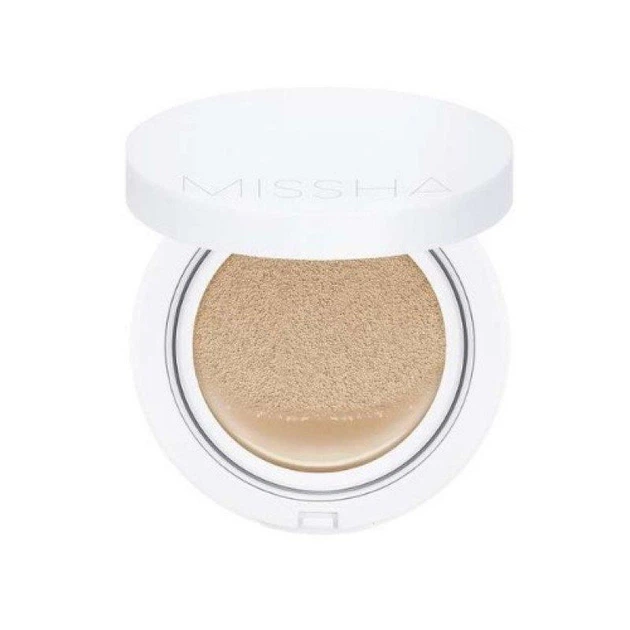 Тонирующая основа кушон Missha Magic Cushion Moist Up SPF50+/PA+++ 21 Light Beige 15 г (8809581449268) - изображение 2
