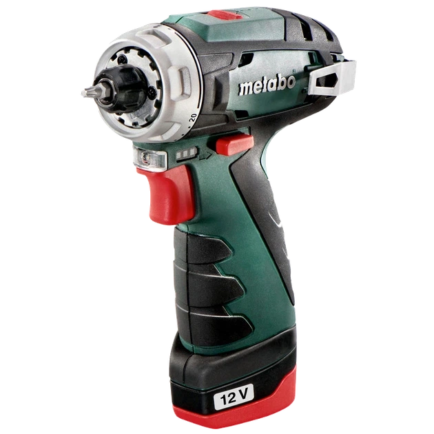 Акумуляторний дриль-шурупокрут Metabo PowerMaxx BS Basic (600079550) - Фото 2 Акумуляторний дриль-шурупокрут Metabo PowerMaxx BS Basic (600079550) - зображення 2