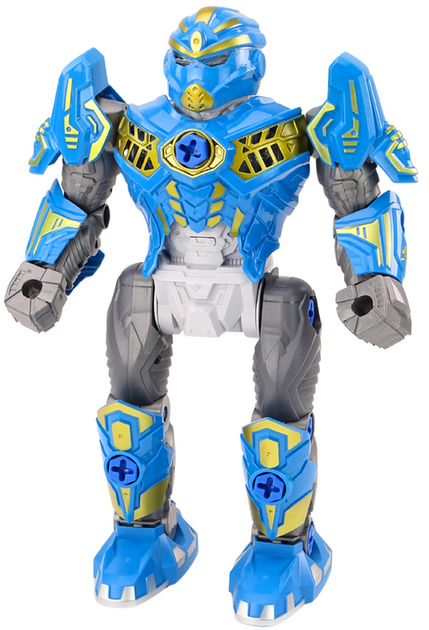 Робот для скручування Lean Toys зі світлом і звуком 36.5 см Синій (5905991018728) - зображення 3
