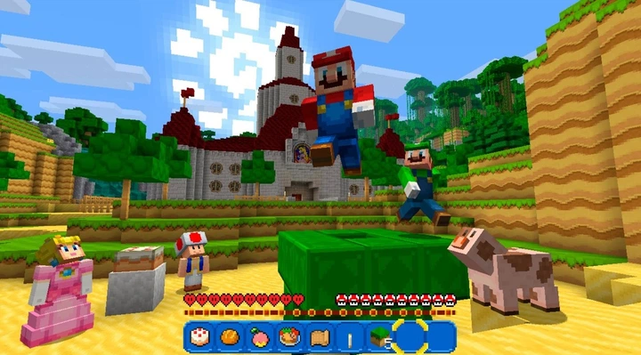 Консоль Nintendo Switch OLED + Гра Minecraft Black and White (4250494929318) - зображення 10