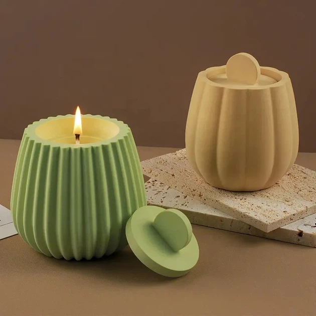 Силиконовая форма для подсвечника silicone mold-4 91 х 87 мм (JDT-0845166) - изображение 2
