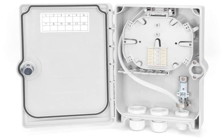 Światłowodowa skrzynka rozdzielcza Digitus 6 x SC/DX (DN-968913) - obraz 8