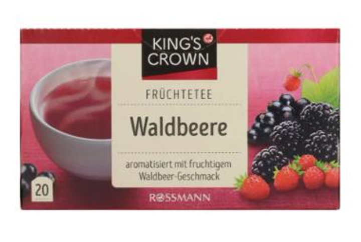 Чай KING'S CROWN WILD BERRIES Лісові ягоди 20 пакетиків від продавця ...