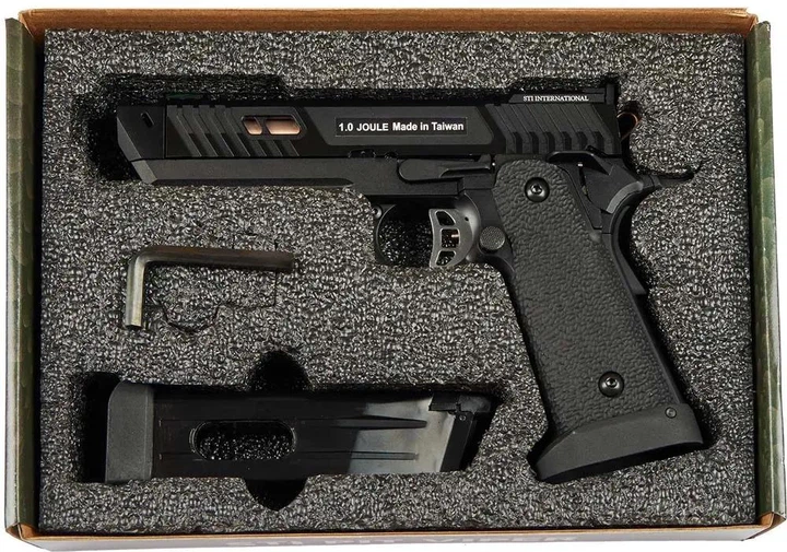 Пистолет страйкбольный ASG STI Pit Viper. Blowback. CO2 кал. 6 мм