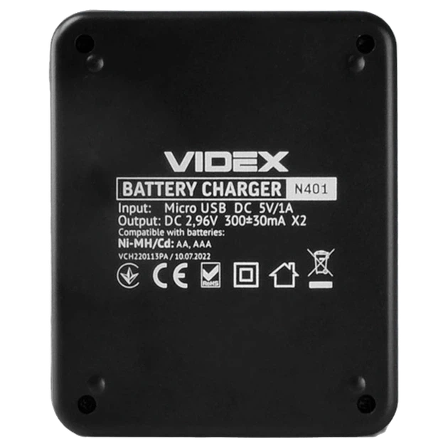 Зарядний пристрій Videx VCH-N401 - зображення 2