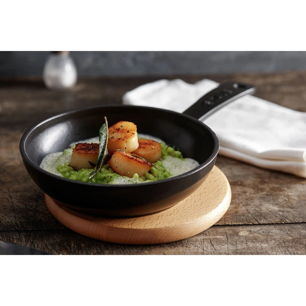 Сковорідка Wok Staub Cast Iron 16 см чорна (40501-142-0) - зображення 7