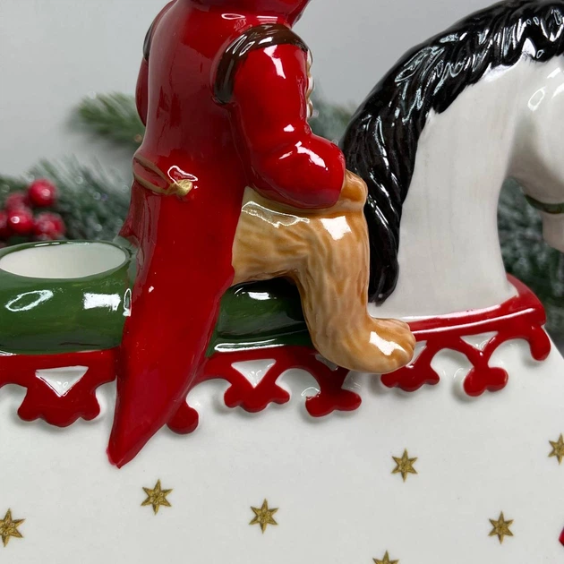 Подсвечник Villeroy & Boch Christmas Toys Memory 22х9х17 см (1483276551) - Фото 6 Подсвечник Villeroy & Boch Christmas Toys Memory 22х9х17 см (1483276551) - изображение 6