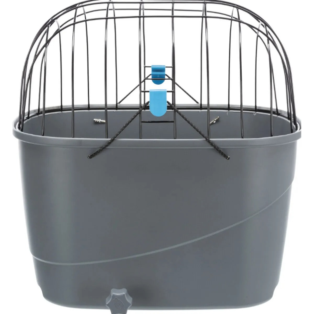 Переноска для тварин на велосипед Trixie 36x47x46 см Чорна (13115) (4047974131152) - зображення 5