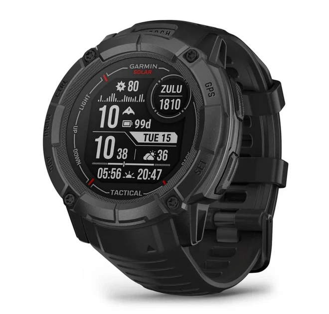 Смарт-часы GARMIN Instinct 2X Solar Tactical Edition Black (010-02805-13/03/74) - Фото 1 Смарт-часы GARMIN Instinct 2X Solar Tactical Edition Black (010-02805-13/03/74) - изображение 1