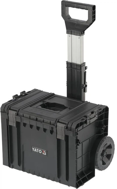 Skrzynie składane na narzędzia YATO 4 szt. 770x450x380 mm na kółkach do modułu 35B23B41G28W S12 (YT-09174) - obraz 4