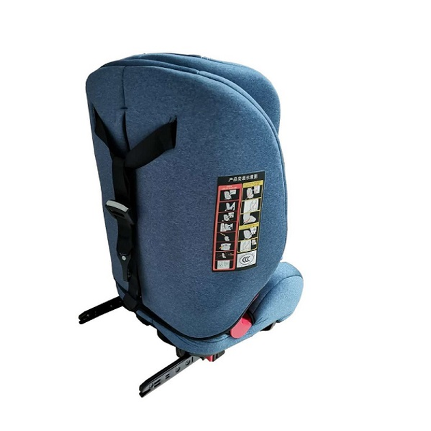 Детское автокресло в машину Gifted Baby HQB бустеры с ISOFIX кресло для детей 9 36 кг Серый с синим - изображение 9
