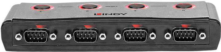 Адаптер Lindy USB Type B - 4x RS232 (4002888428583) - зображення 3