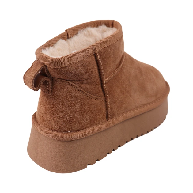Угги жіночі Renzoni руді натуральна замша 1215-25ZU 41 - Фото 4 Угги жіночі Renzoni руді натуральна замша 1215-25ZU 41 - изображение 4