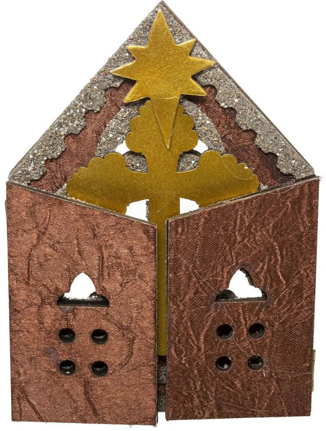 Різдвяний вертеп Feeric Lights & Christmas 11 фігурок 25 см (3560237533360) - зображення 3