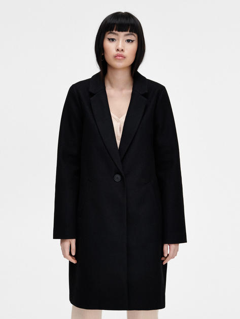Пальто женское Cropp 0941K-99X L Черное (5904298890778) - изображение 1