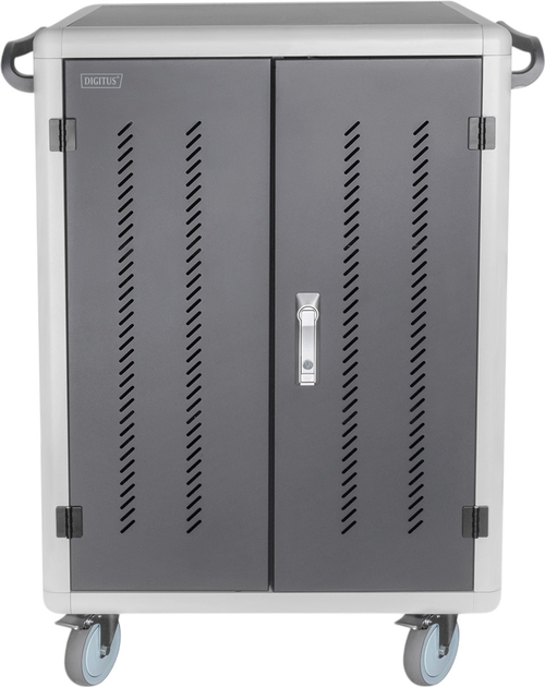 Szafa do przechowywania i ładowania Digitus Rack Cabinet 30 urządzeń USB-C Black (DN-45006) - obraz 2