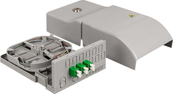 Оптоволоконна розподільна коробка Digitus 3 x LC/APC (DN-949103) - зображення 1