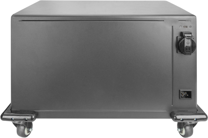 Szafa do przechowywania i ładowania Digitus Rack Cabinet 16 urządzeń USB-C Black (DN-45007) - obraz 6