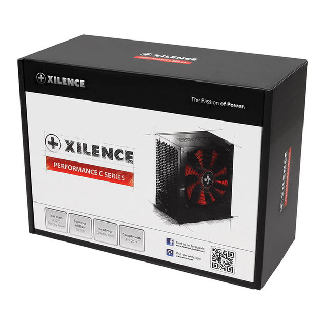 Блок питания для компьютера 500W Xilence XP500R6 Performance C 120мм ~85% ATX (XP500R6) - изображение 4