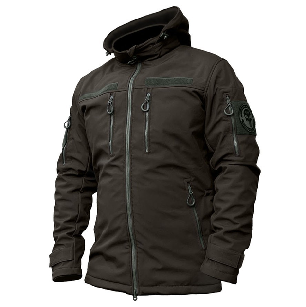 Куртка SoftShell + Толстовка флисовая Armoline DIVISION Olive. L - изображение 2