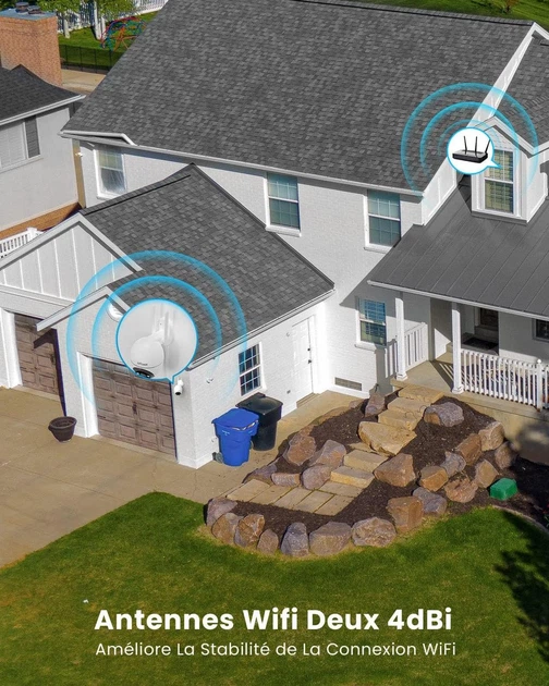 Уличная камера наблюдения ieGeek 2K с Wi-Fi, IP-камера с обзором 360°. Белый. - Фото 15 Уличная камера наблюдения ieGeek 2K с Wi-Fi, IP-камера с обзором 360°. Белый. - изображение 15