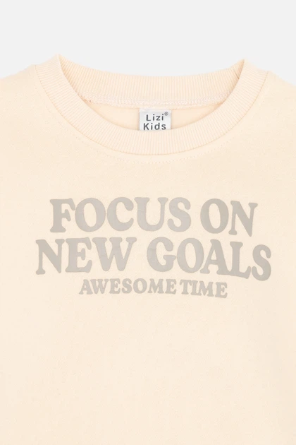 Костюм с брюками для мальчика 116 цвет бежевый Lizi KIDS ЦБ-00258826 - изображение 3