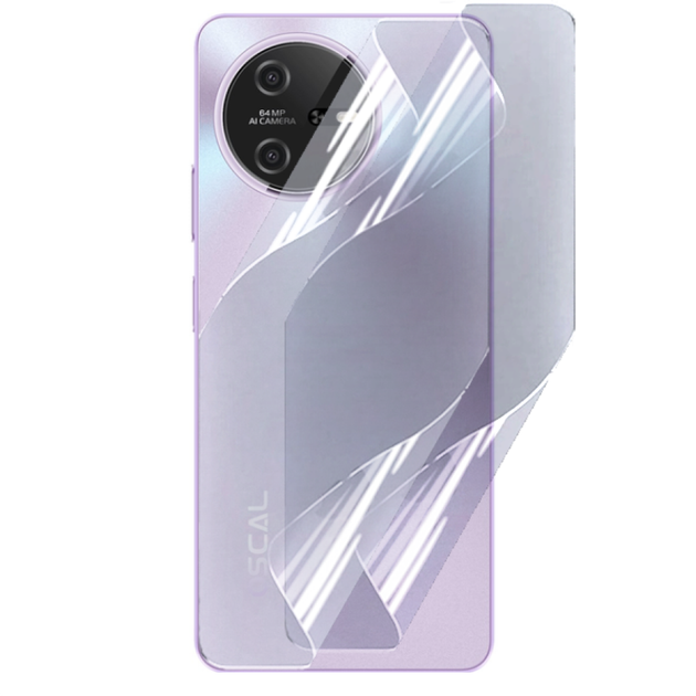 Протиударна гідрогелева плівка Hydrogel Film для Blackview Oscal Tiger 12 на задню панель, Transparent - Фото 1 Протиударна гідрогелева плівка Hydrogel Film для Blackview Oscal Tiger 12 на задню панель, Transparent - зображення 1